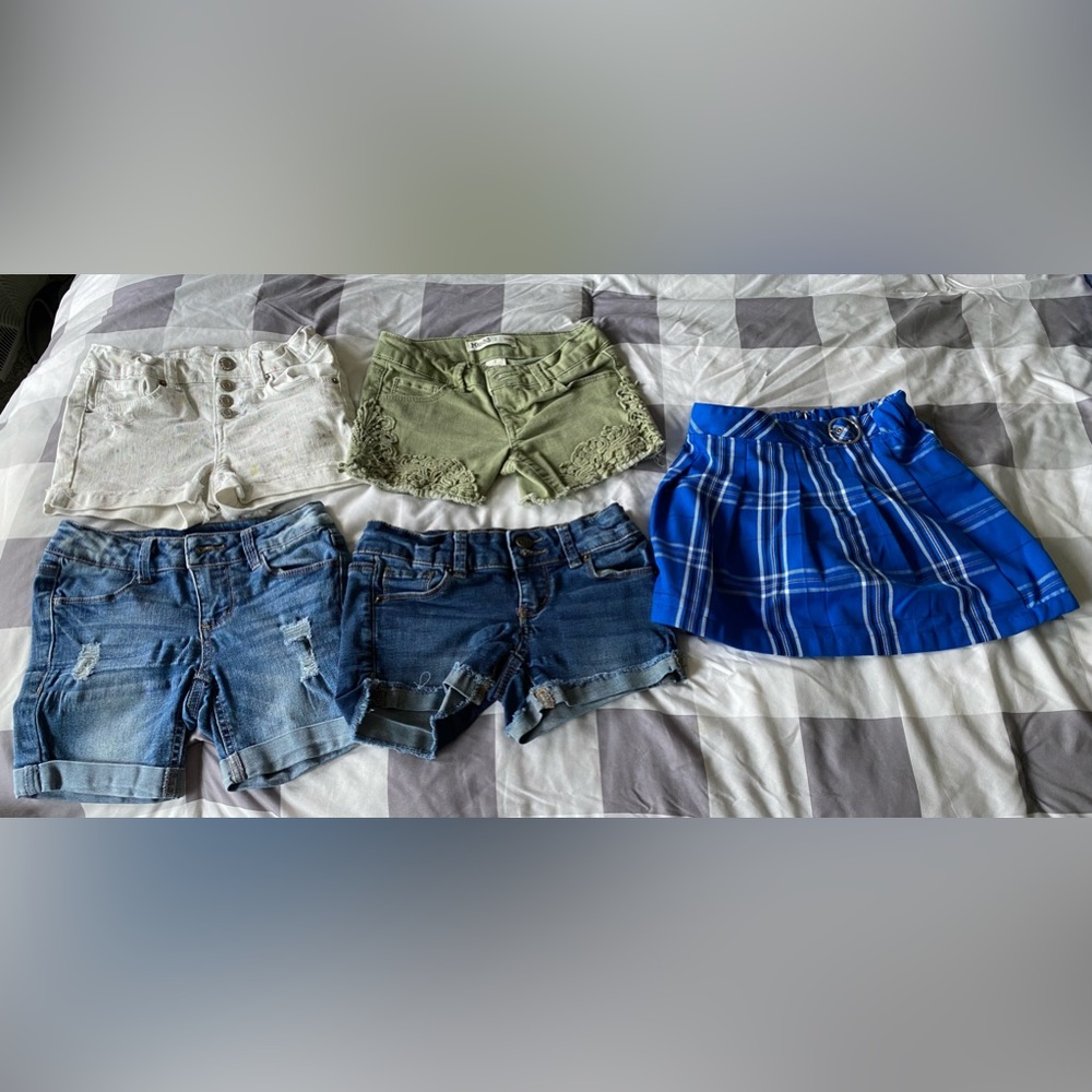 Girls Justice and Kohls Shorts